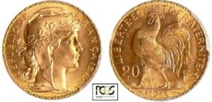 Troisième république (1871-1940) - 20 francs Marianne 1914 A (Paris) Troisième république (1871-1940) - 20 francs Marianne 1914 A (Paris)