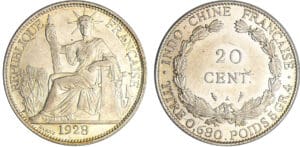 Indochine - 20 cent 1928 A