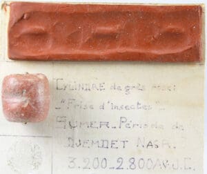 Proche-Orient - Sceau cylindre en pierre - 3200-2800 av. J.-C.