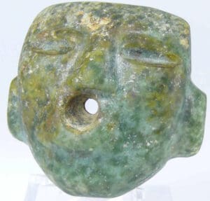 Précolombien - Olmèque - Guatemala - Tête en pierre - 500-900 ap. J.-C