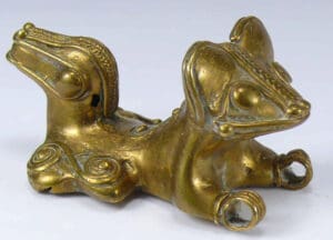Précolombien - Civilisation Tairona ou Kogi - Jaguar/oiseau - 1000-1600 ap. J.-C.