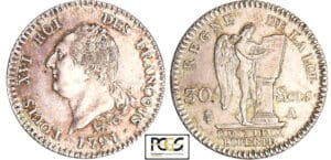 Constitution (1791-1792) - 30 sols type FRANCOIS 1791 A (Paris) 1er sem. léopard Constitution (1791-1792) - 30 sols type FRANCOIS 1791 A (Paris) 1er sem. léopard
