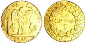 Convention (1792-1795) - 24 livres 1793 A (Paris) Convention (1792-1795) - 24 livres 1793 A (Paris)