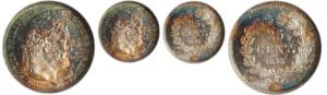Louis-Philippe Ier (1830-1848) - 1/4 franc 1845 B (Rouen)