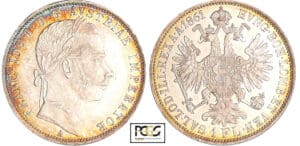 Autriche - Franz Joseph (1850-1898) - Florin 1861 A