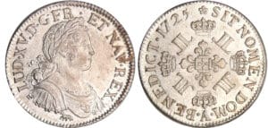 Louis XV (1715-1774) - Ecu aux huit L - 1725 A (Paris)