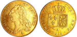 Louis XVI (1774-1792) - Double louis d’or au buste nu - 1786 A (Paris)