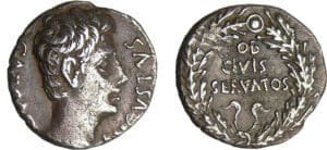 Octave Auguste - Denier (19, Caesaraugusta) Octave Auguste - Denier (19, Caesaraugusta)