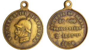Napoléon III (1852-1870) - Médaille satirique "Napoléon III empereur"