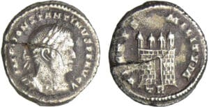 Constantin 1er - Demi-argenteus (313, Trèves)