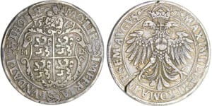 Pays-Bas - Thorn, Abdij - Margaretha van Brederode (1557-1577) - Rijksdaalder 1569 MDB Pays-Bas - Thorn, Abdij - Margaretha van Brederode (1557-1577) - Rijksdaalder 1569 MDB