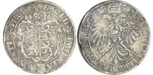 Pays-Bas - Thorn, Abdij - Margaretha van Brederode (1557-1577) - Rijksdaalder 1569 MDB Pays-Bas - Thorn, Abdij - Margaretha van Brederode (1557-1577) - Rijksdaalder 1569 MDB