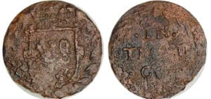 Pays-Bas - Thorn, Abdij - Anna van der Marck (1604-1631) - Duit Pays-Bas - Thorn, Abdij - Anna van der Marck (1604-1631) - Duit