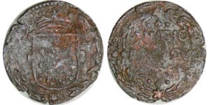 Pays-Bas - Thorn, Abdij - Anna van der Marck (1604-1631) - Duit Pays-Bas - Thorn, Abdij - Anna van der Marck (1604-1631) - Duit
