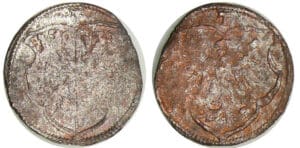 Pays-Bas - Thorn, Abdij - Margaretha van Brederode (1557-1577) - Denier Pays-Bas - Thorn, Abdij - Margaretha van Brederode (1557-1577) - Denier