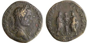 Géta - Sesterce (210, Rome) Géta - Sesterce (210, Rome)