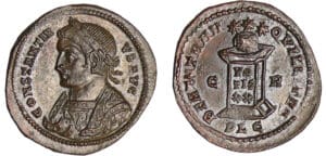 Constantin II - Nummus (Lyon)