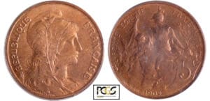 Troisième république (1871-1940) - 5 centimes Dupuis 1902
