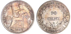 Indochine - 10 cent 1888 Indochine - 10 cent 1888
