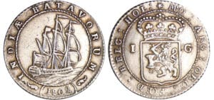Indes néerlandaises - 1 gulden 1802