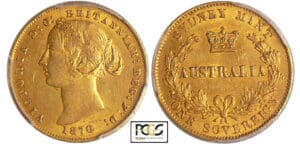 Australie - Victoria (1837-1901) - Souverain 1870 (Sydney) Australie - Victoria (1837-1901) - Souverain 1870 (Sydney)