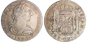 Mexique - Carlos IV (1788-1808) - 8 reales 1790 (Mexico) Mexique - Carlos IV (1788-1808) - 8 reales 1790 (Mexico)