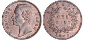 Sarawak - Charles J. Brooke, Rajah, (1868-1917) - Cent 1886