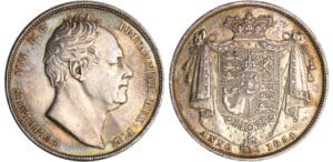 Grande-Bretagne - William IV (1830-1837) - 1/2 crown 1834