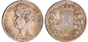 Charles X (1824-1830) - 2 francs 1829 D (Lyon) Charles X (1824-1830) - 2 francs 1829 D (Lyon)
