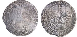 Allemagne - Emden - Au nom de Ferdinand II - 28 Stüber (1624-1637)