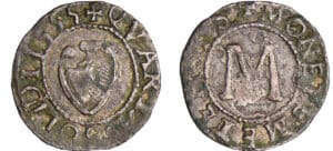 Les trois évêchés - Metz - Liard de billon 1655 Les trois évêchés - Metz - Liard de billon 1655