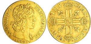 Louis XIII (1610-1643) - Louis d’or à la mèche longue 1640 A (Paris) Louis XIII (1610-1643) - Louis d’or à la mèche longue 1640 A (Paris)