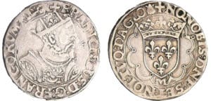 François 1er (1515-1547) - Teston - 8ème type - M (Toulouse)