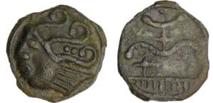 Durocasses- Potin aux croisettes (80-50 av. J.-C.)