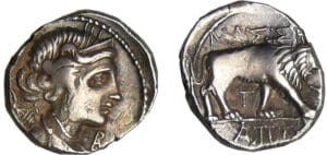 Marseille - Drachme légère (121-49 av. J.-C.)