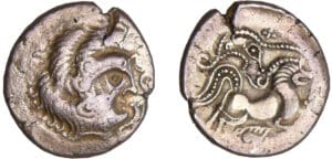 Coriosolites - Statère de billon Classe 2 (80-50 av. J.-C.)