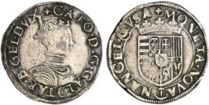 Lorraine - Duché de Lorraine - Charles III - Teston au buste juvénile (Nancy) Lorraine - Duché de Lorraine - Charles III - Teston au buste juvénile (Nancy)