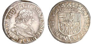 Lorraine - Duché de Lorraine - Charles IV - Teston 1632 (Nancy) Lorraine - Duché de Lorraine - Charles IV - Teston 1632 (Nancy)
