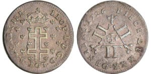 Lorraine - Duché de Lorraine - Léopold 1er - XXX deniers 1726 Lorraine - Duché de Lorraine - Léopold 1er - XXX deniers 1726