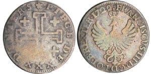 Lorraine - Duché de Lorraine - François III - XXX deniers 1729 Lorraine - Duché de Lorraine - François III - XXX deniers 1729