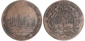 Lorraine - Charles IIII - Ville de Nancy - Jeton 1729