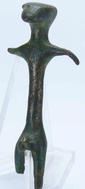 Etrusque - Personnage en bronze - 7ème siècle av. J.-C.