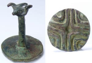 Iran- Anatolie - Cachet en bronze - 1er mill. av J.-C.