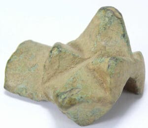 Age du bronze - Fragment de masse d'arme en bronze