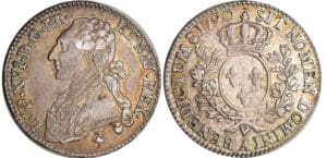 Louis XVI (1774-1792) - ½ écu aux branches d’olivier - 1790 A (Paris)