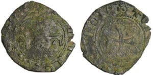 Henry VI de Lancastre (1422-1453) - Denier tournois - Troyes