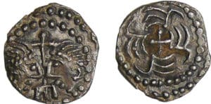 Grande Bretagne - Early Anglo-Saxon (710-760) - Sceat, série J "York" Grande Bretagne - Early Anglo-Saxon (710-760) - Sceat, série J "York"