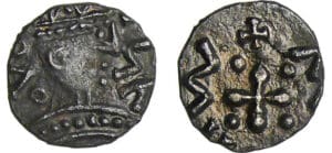 Grande Bretagne - Early Anglo-Saxon (695-740) - Sceat, série D Grande Bretagne - Early Anglo-Saxon (695-740) - Sceat, série D