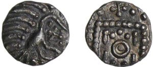 Grande Bretagne - Early Anglo-Saxon (695-740) - Sceat, série E Grande Bretagne - Early Anglo-Saxon (695-740) - Sceat, série E