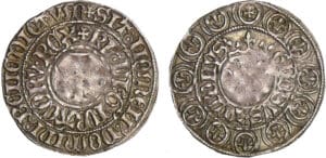 Charles VI (1380-1422) - Gros au lis - Rouen ou Saint-Lô